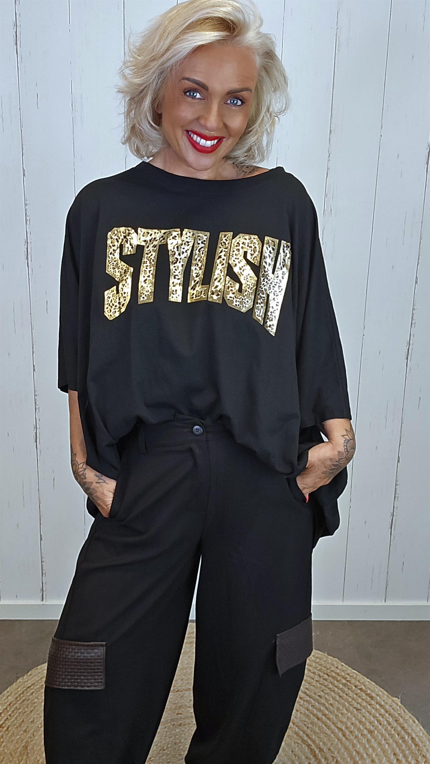 Stylish Topp svart