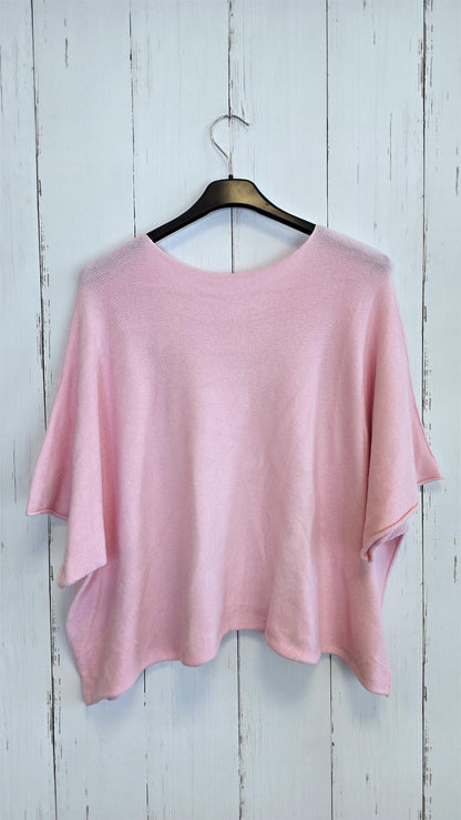 Luna genser topp rosa