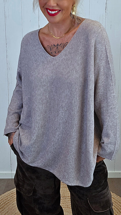 Malena Genser taupe