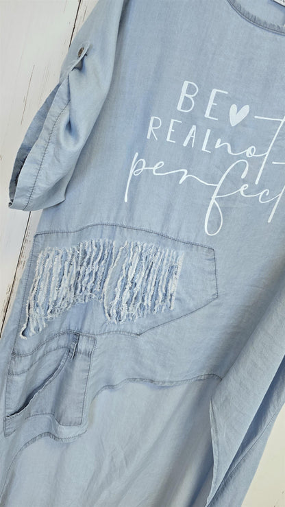 Be Real asymmetrisk topp