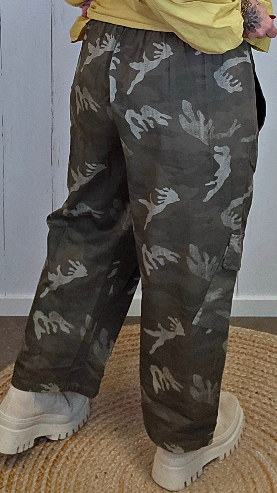 Tanja camo cargobukse