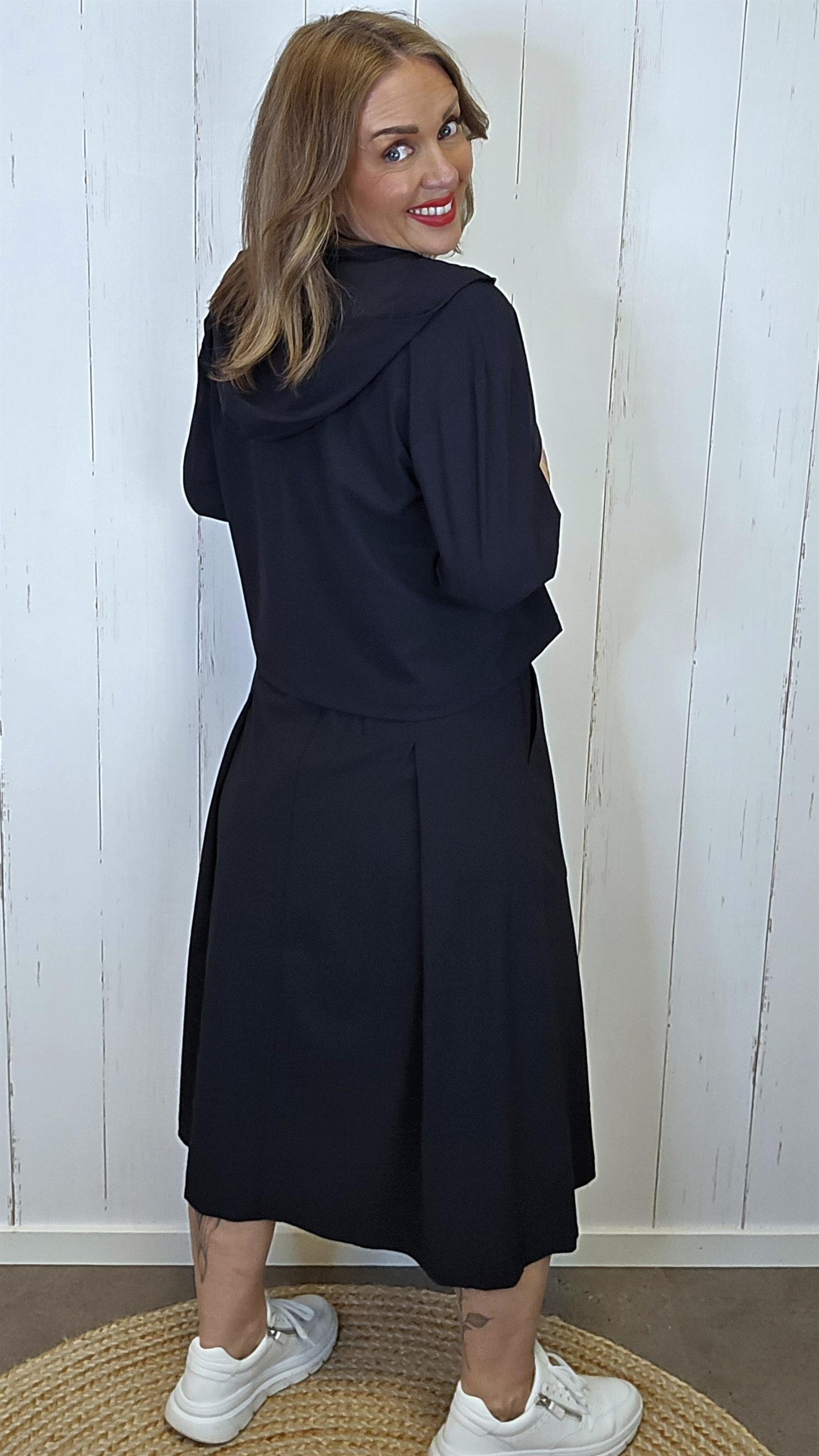 Tilia hettejakke navy