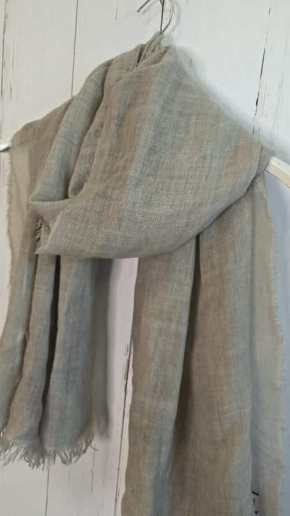Sofia skjerf taupe
