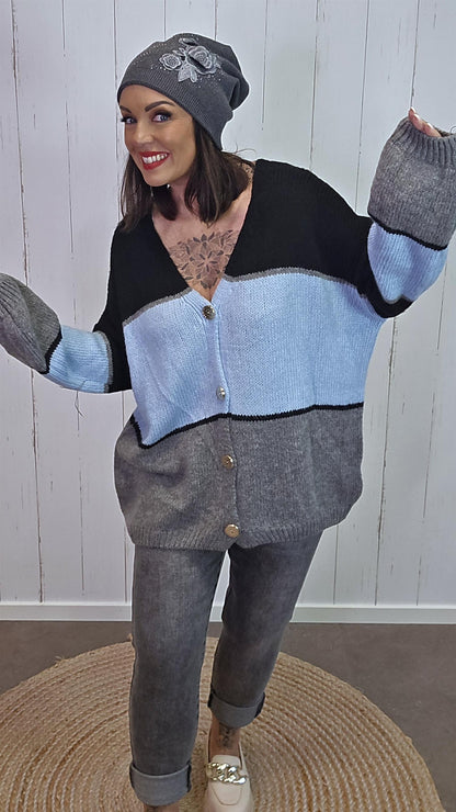 Isabella cardigan svart