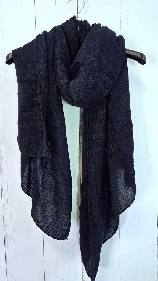 Lina skjerf navy
