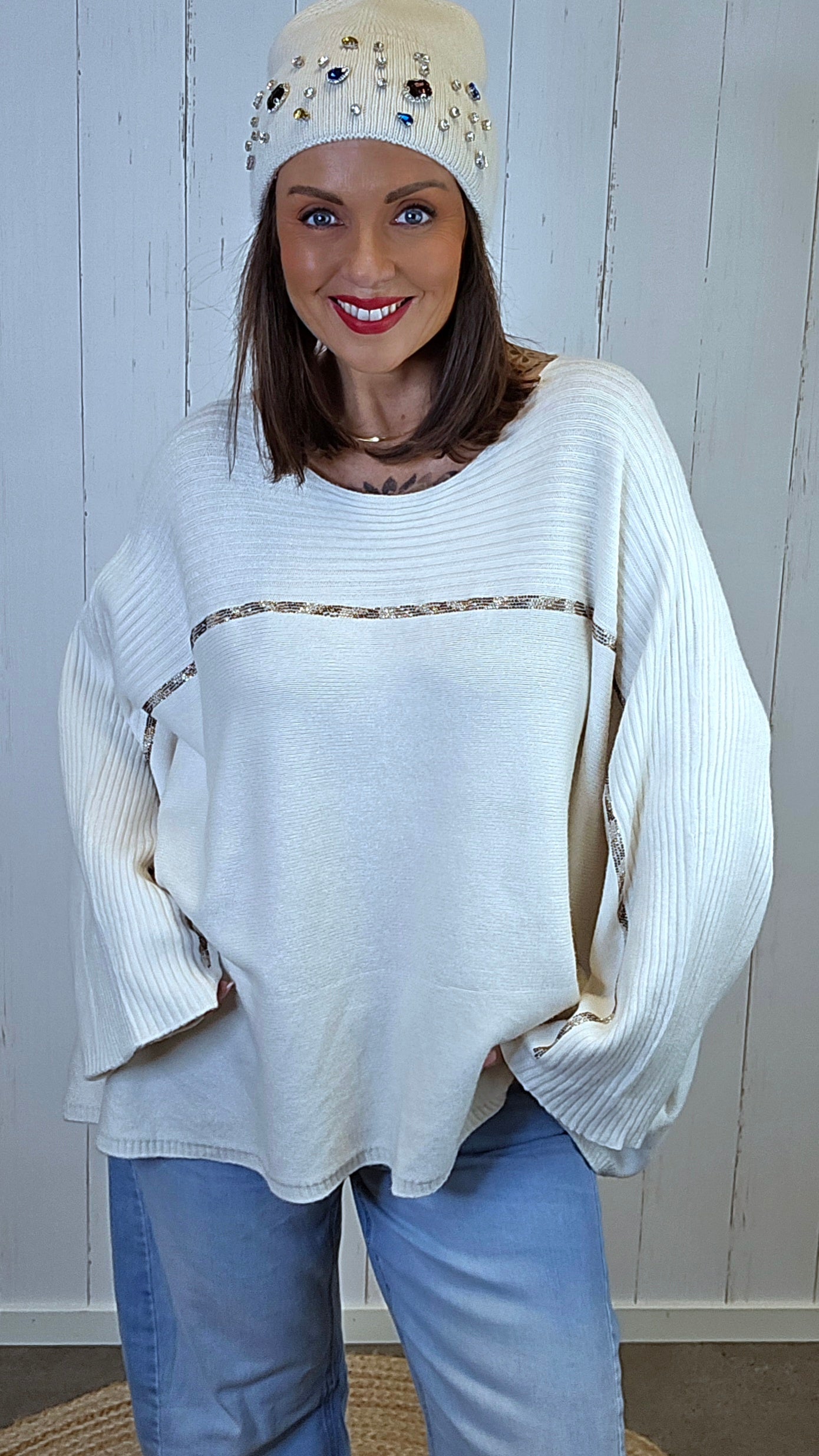 Josefine lue lys beige