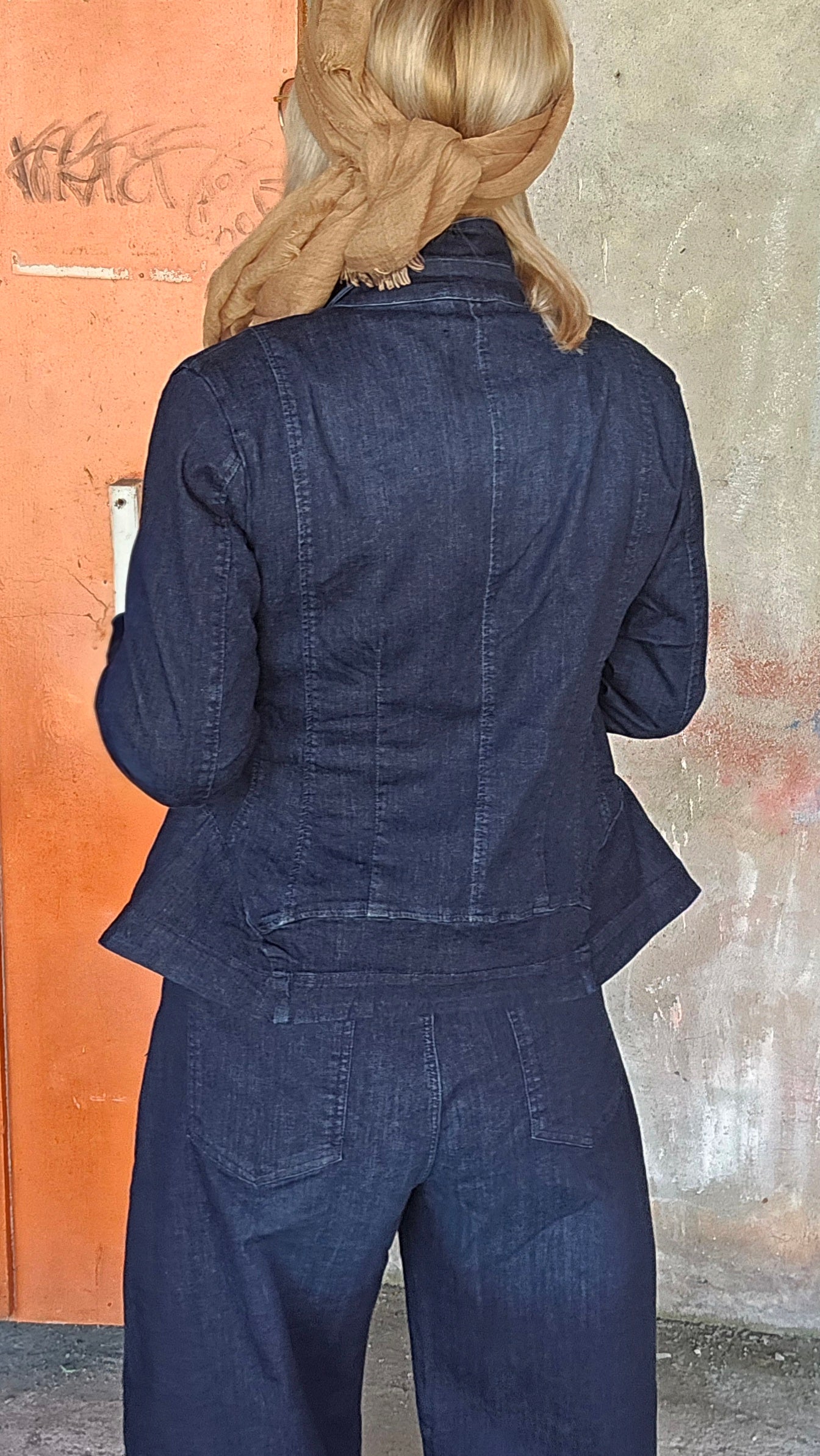Blue edge jakke