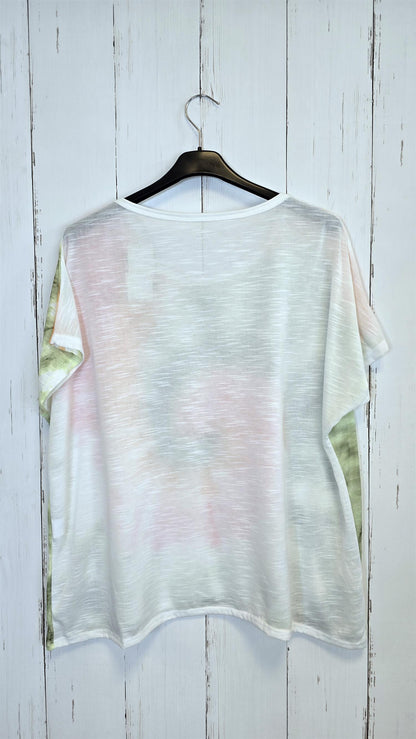 Cindie topp Tie Dye grønn
