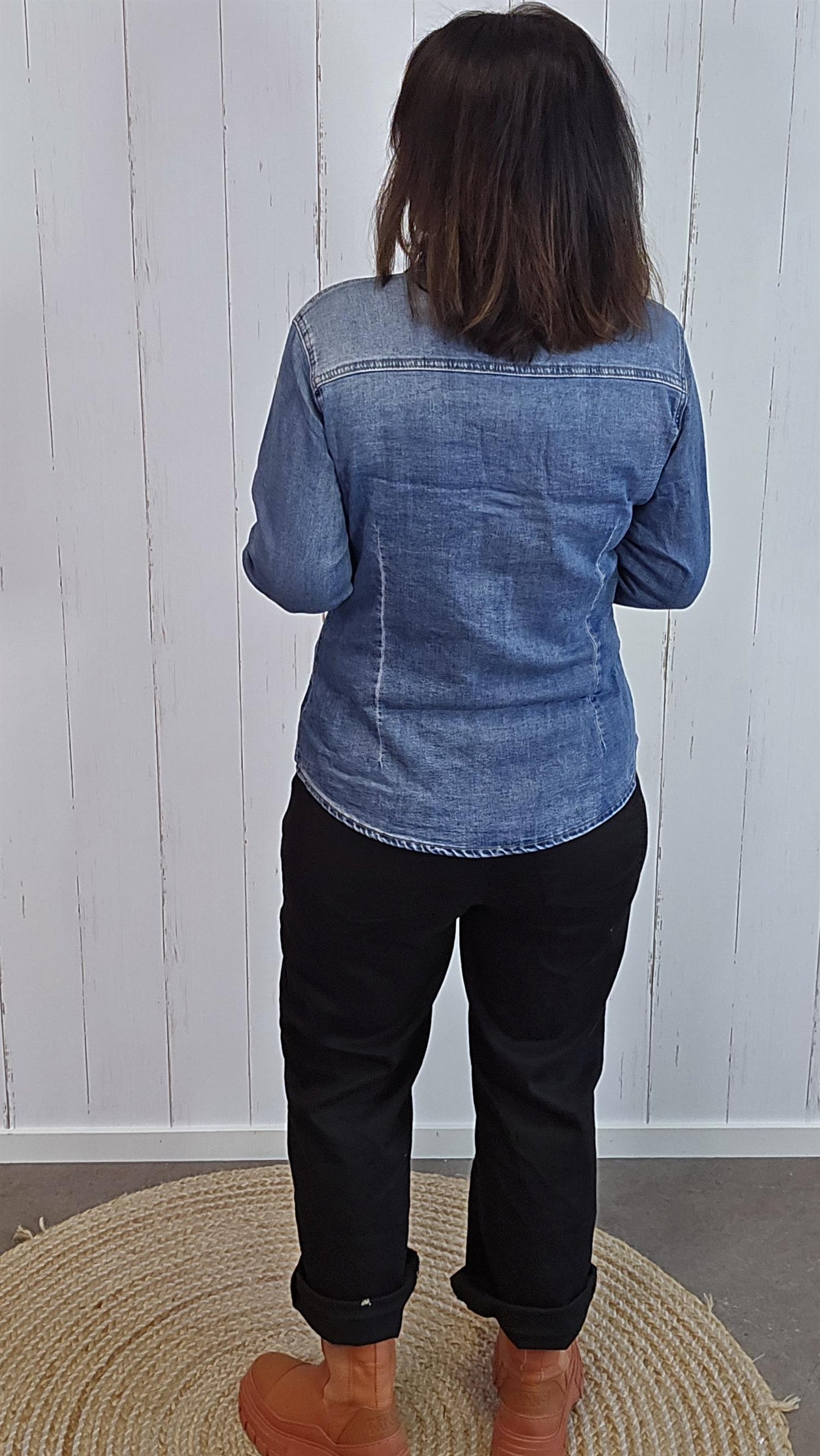Elisa denimskjorte