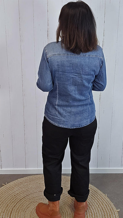 Elisa denimskjorte