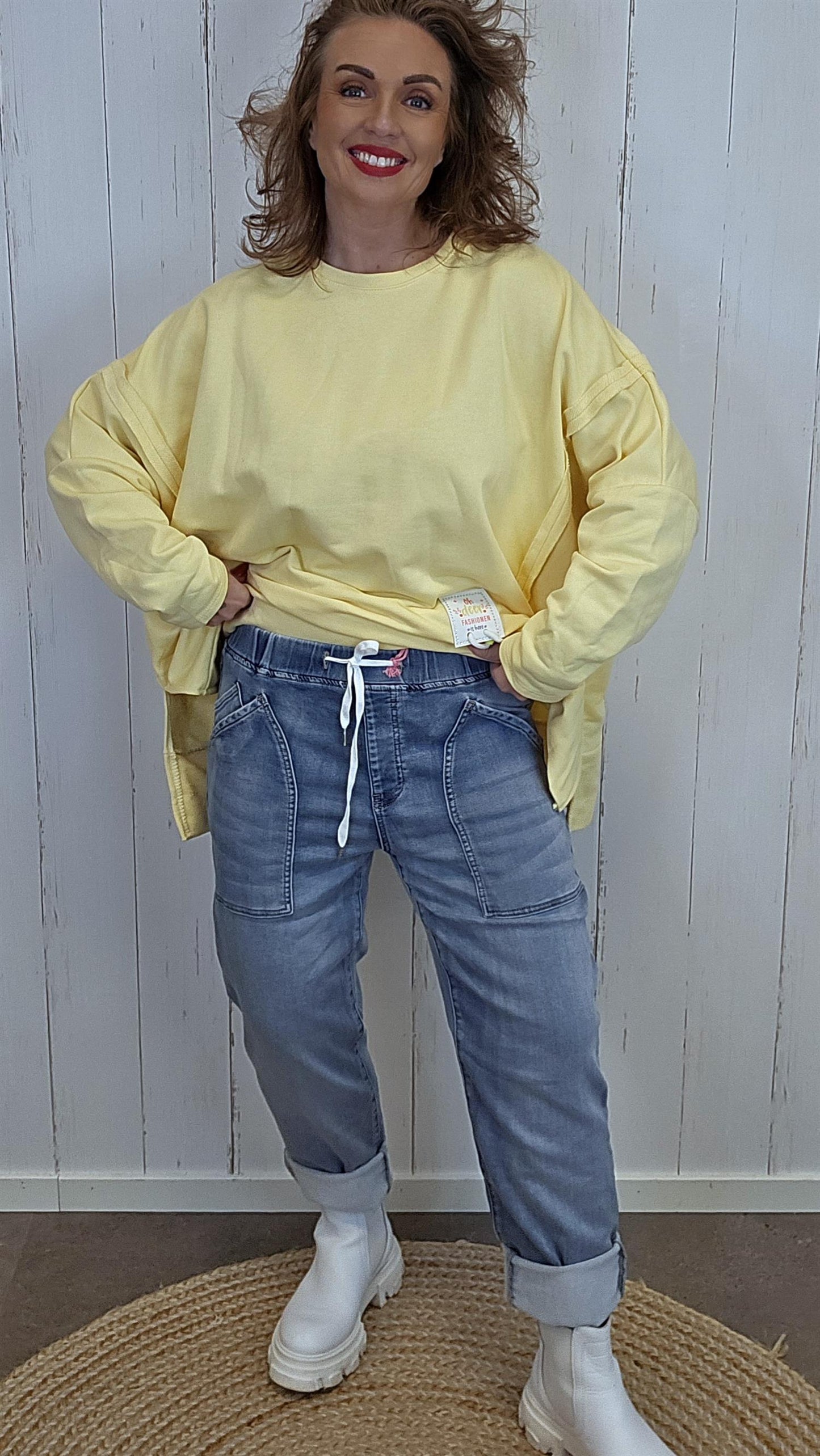 Bianca jeans lysblå