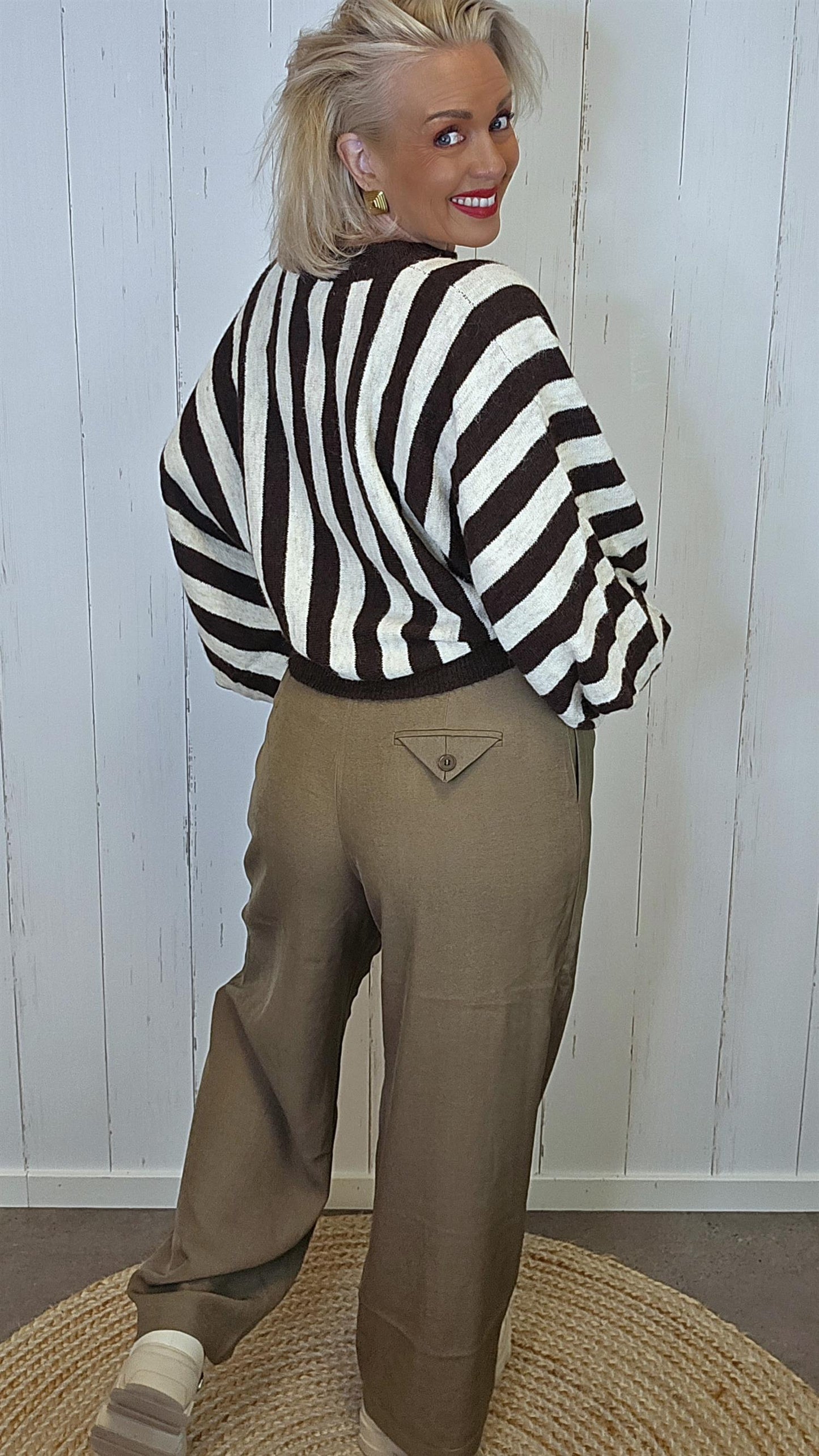 Stacy bukse camel