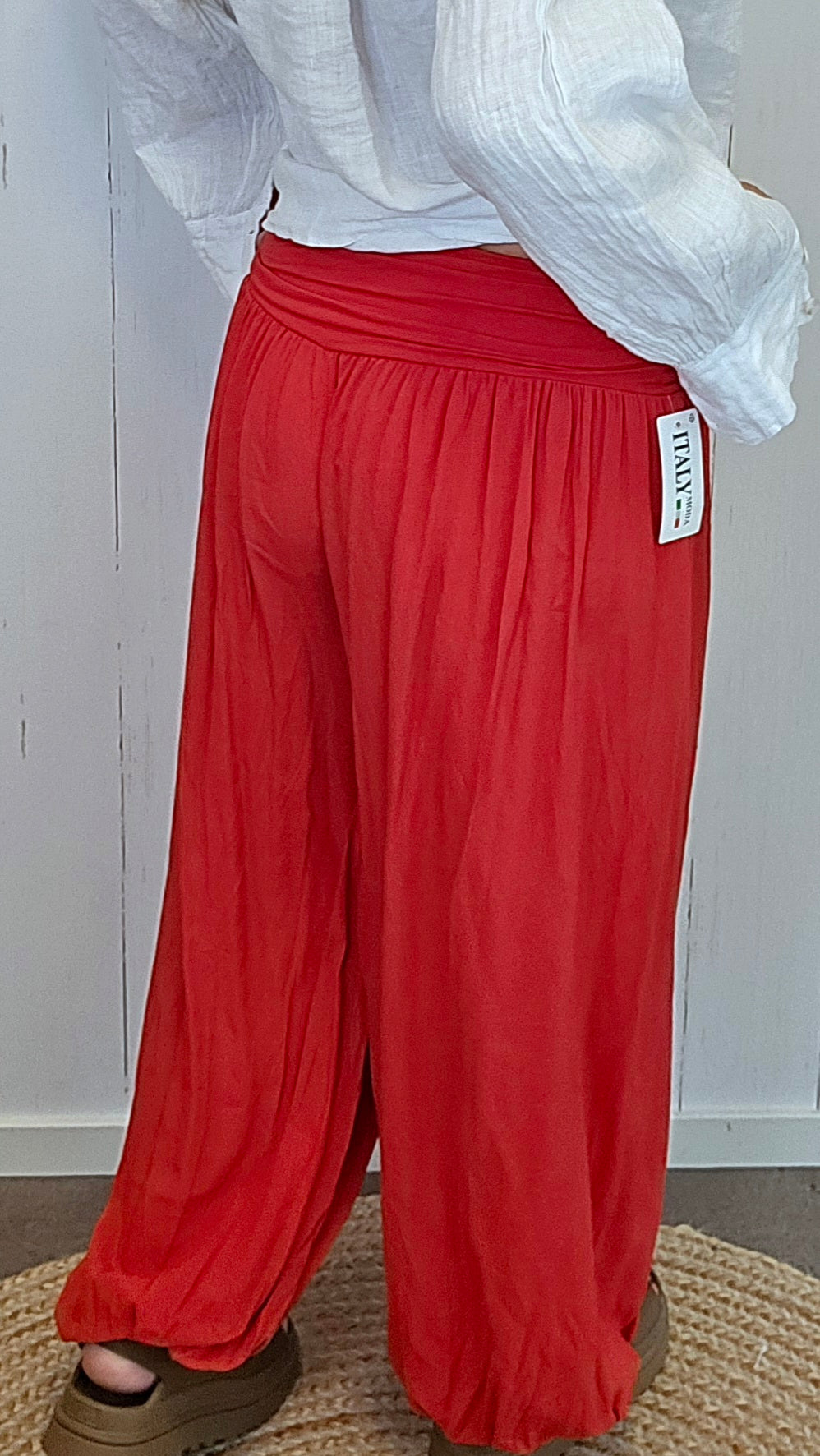 Henriette bukse rød