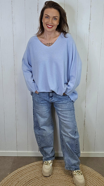 Malena Genser Lyseblå