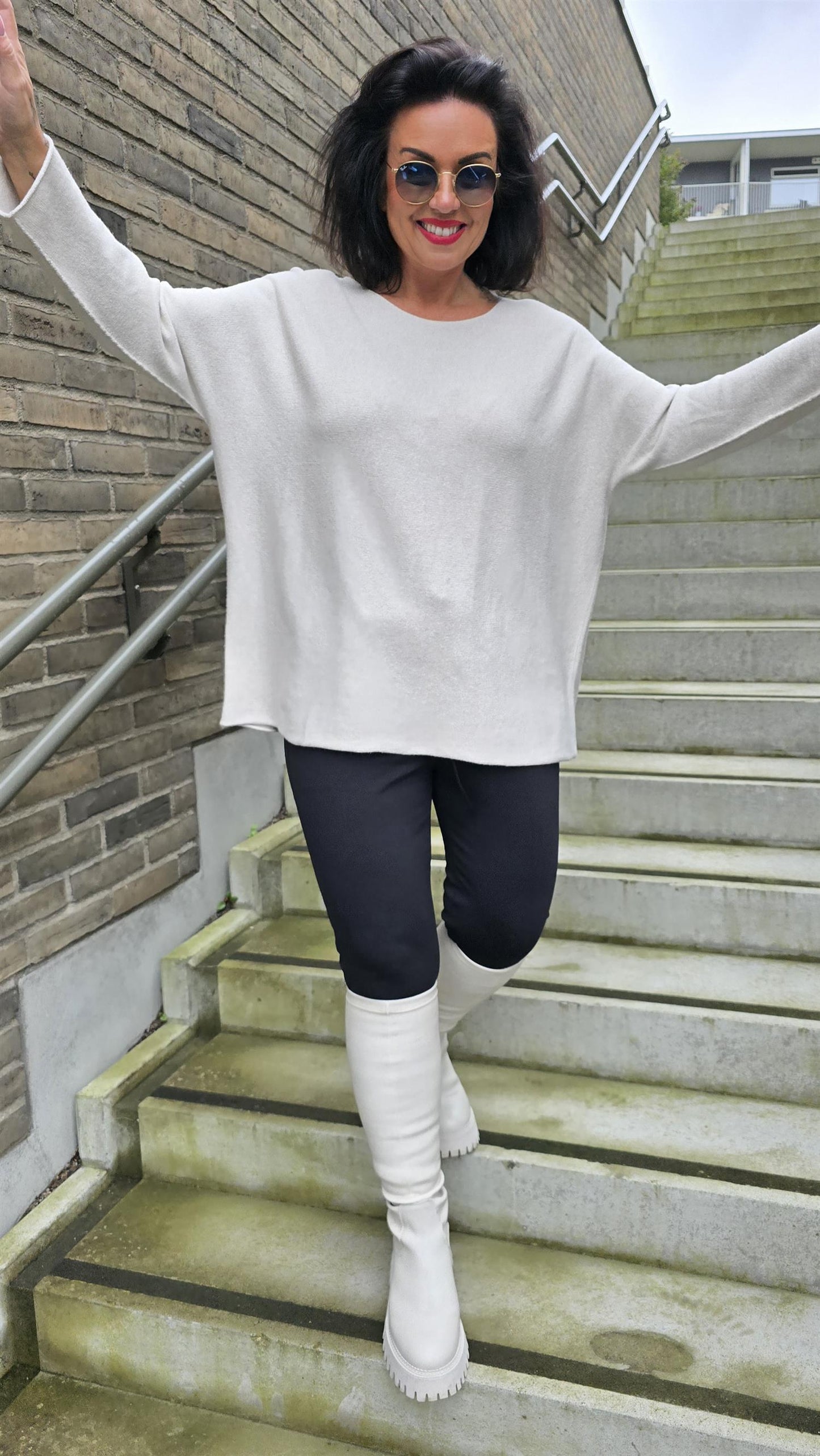 Sunniva genser beige