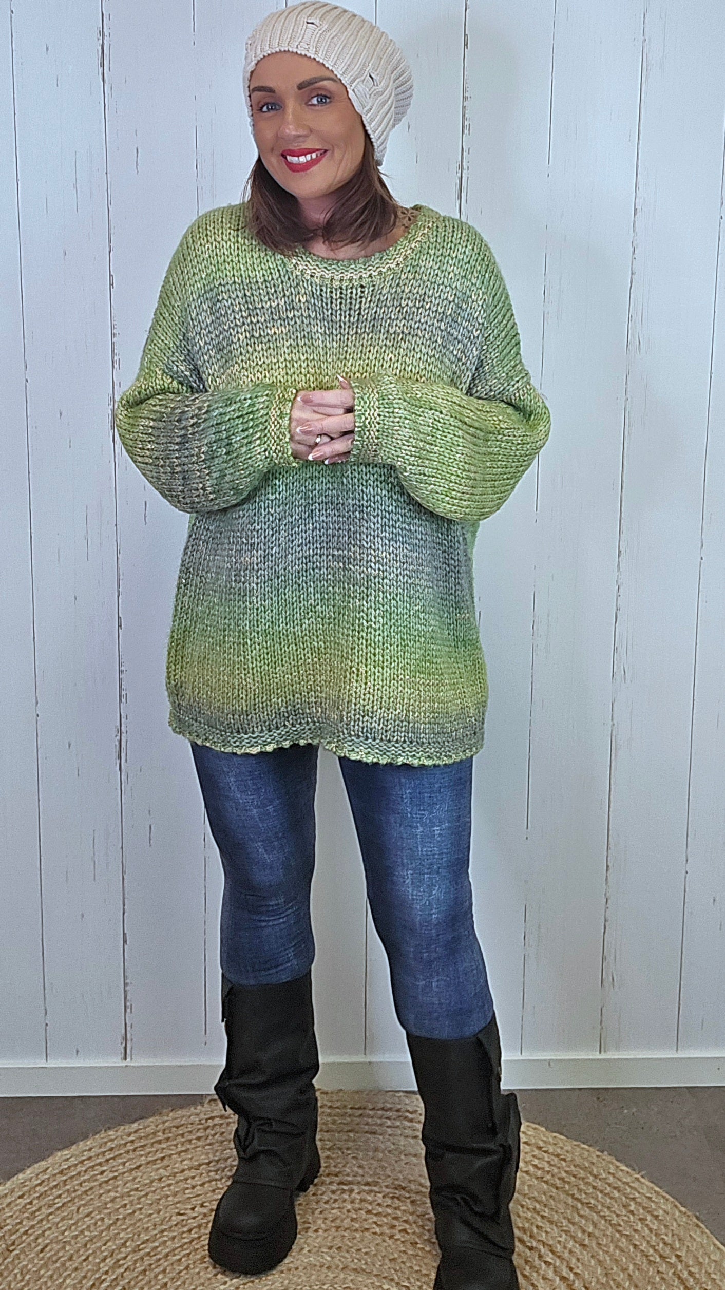 Lina Tights Denimlook