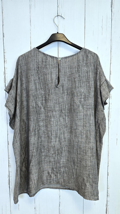 Inez topp taupe