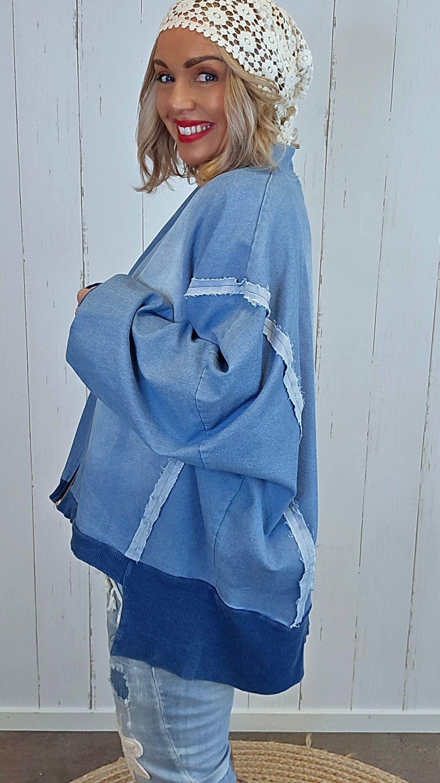 Mira Casual jakke i denimlook
