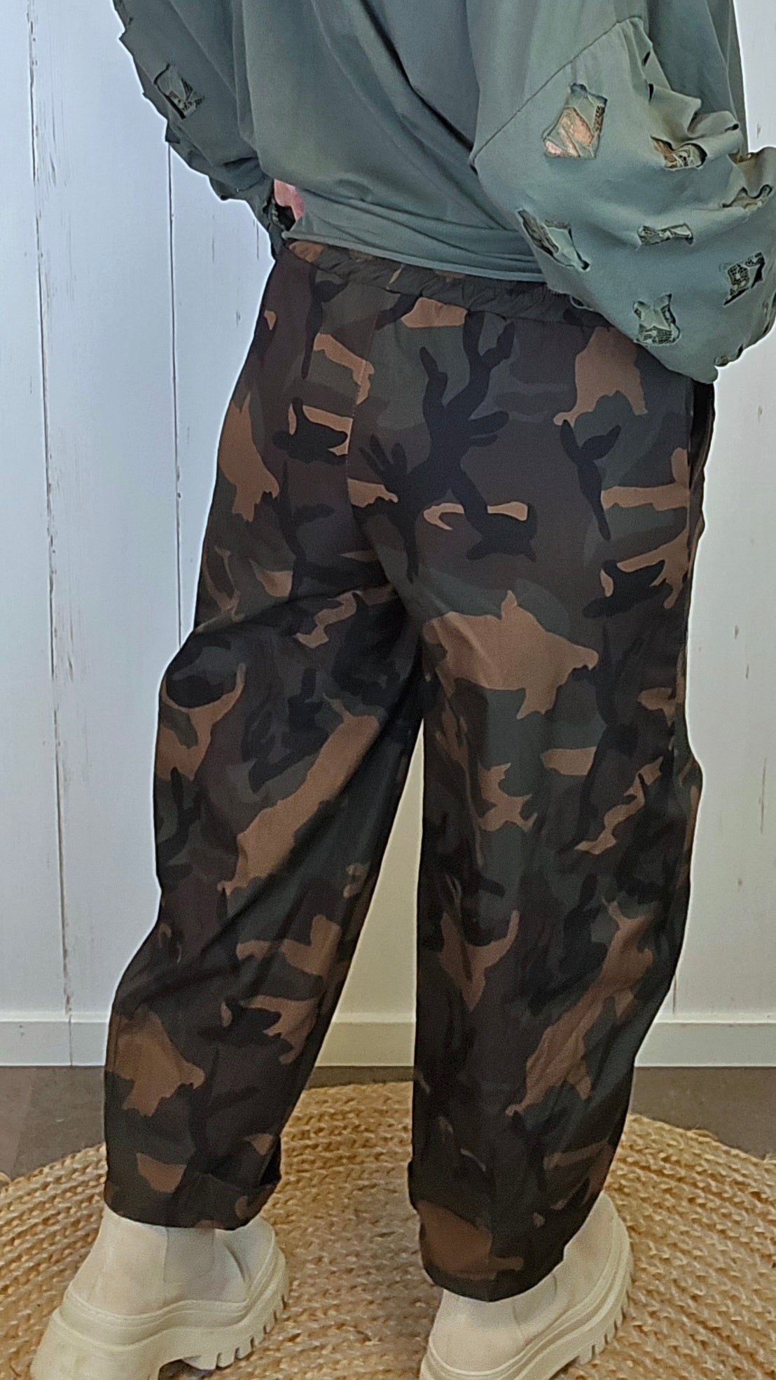 Gia camo bukse