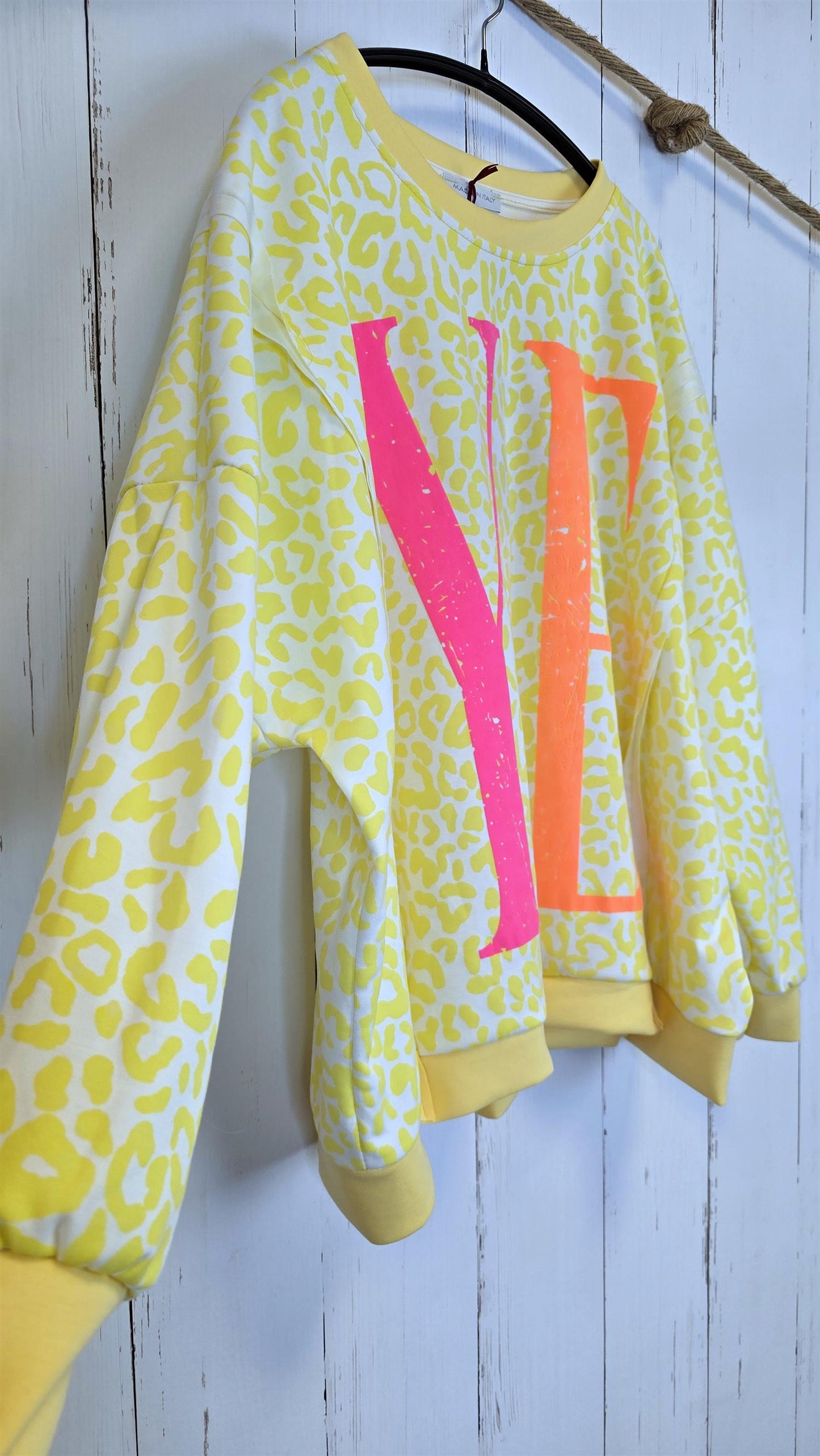 Ronja leo genser gul