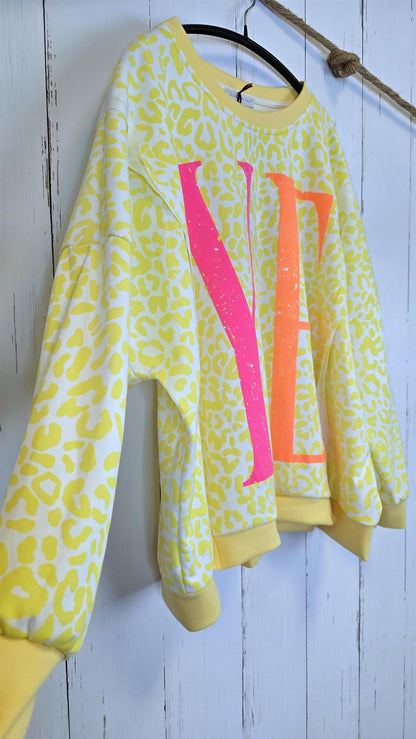 Ronja leo genser gul