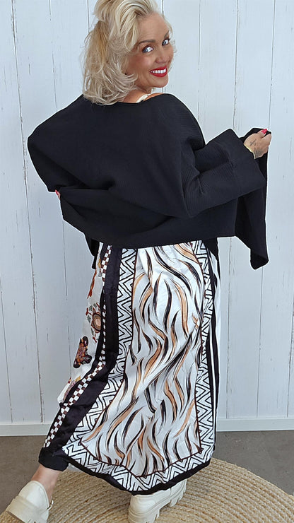 Kimberly kjole med print