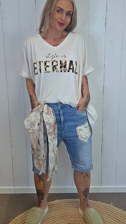 Erika skjerf beige