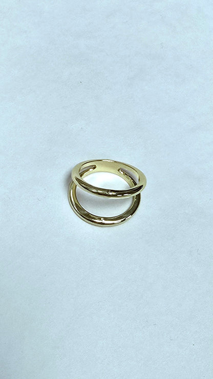 Stine skjerf ring gull