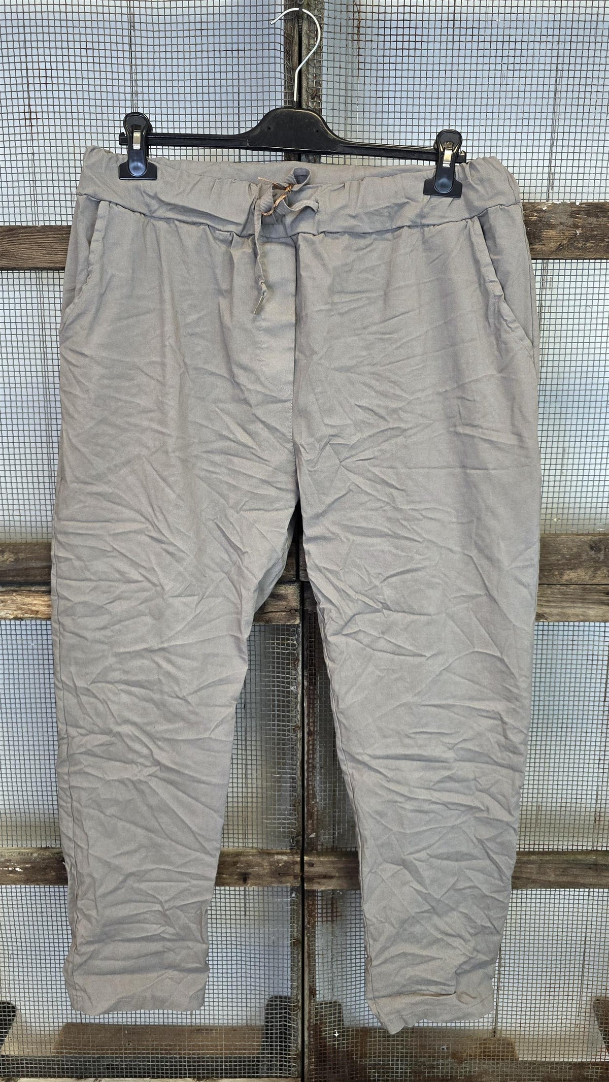 Nicky pant taupe