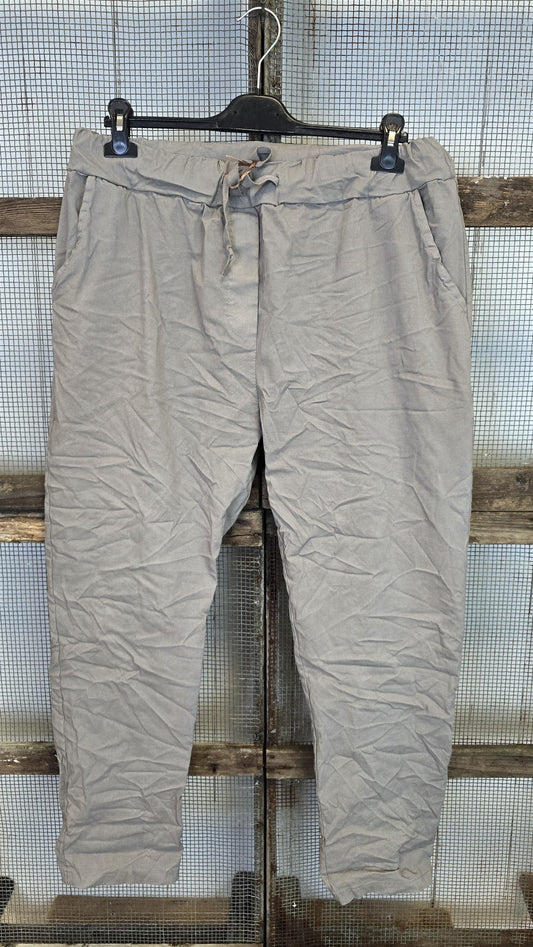 Nicky pant taupe