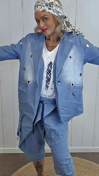 Wendy denimblazer