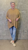 Cindy Long Sweater Camel