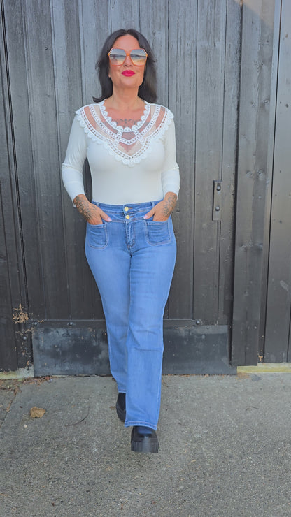 Nova jeans vide bein