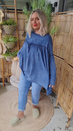 Stella Baggy Top Blue