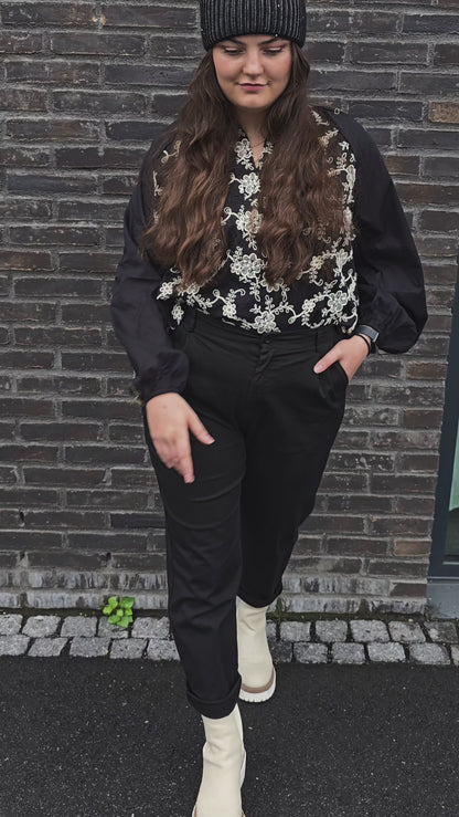 Citro bukse svart