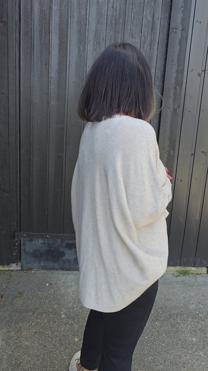 Malena genser beige