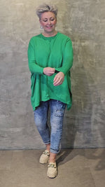 Cindy Long Sweater Green
