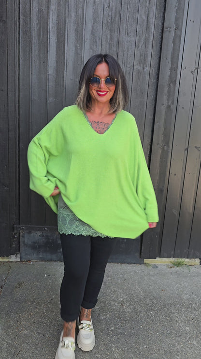 Malena genser grønn
