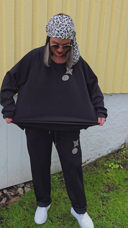 Lizzy genser svart