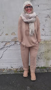 Mari Set Pant And Top Light Brown