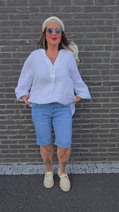 Nina denim shorts