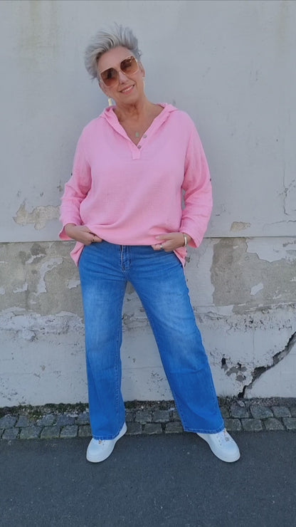 Jessica hette bluse rosa