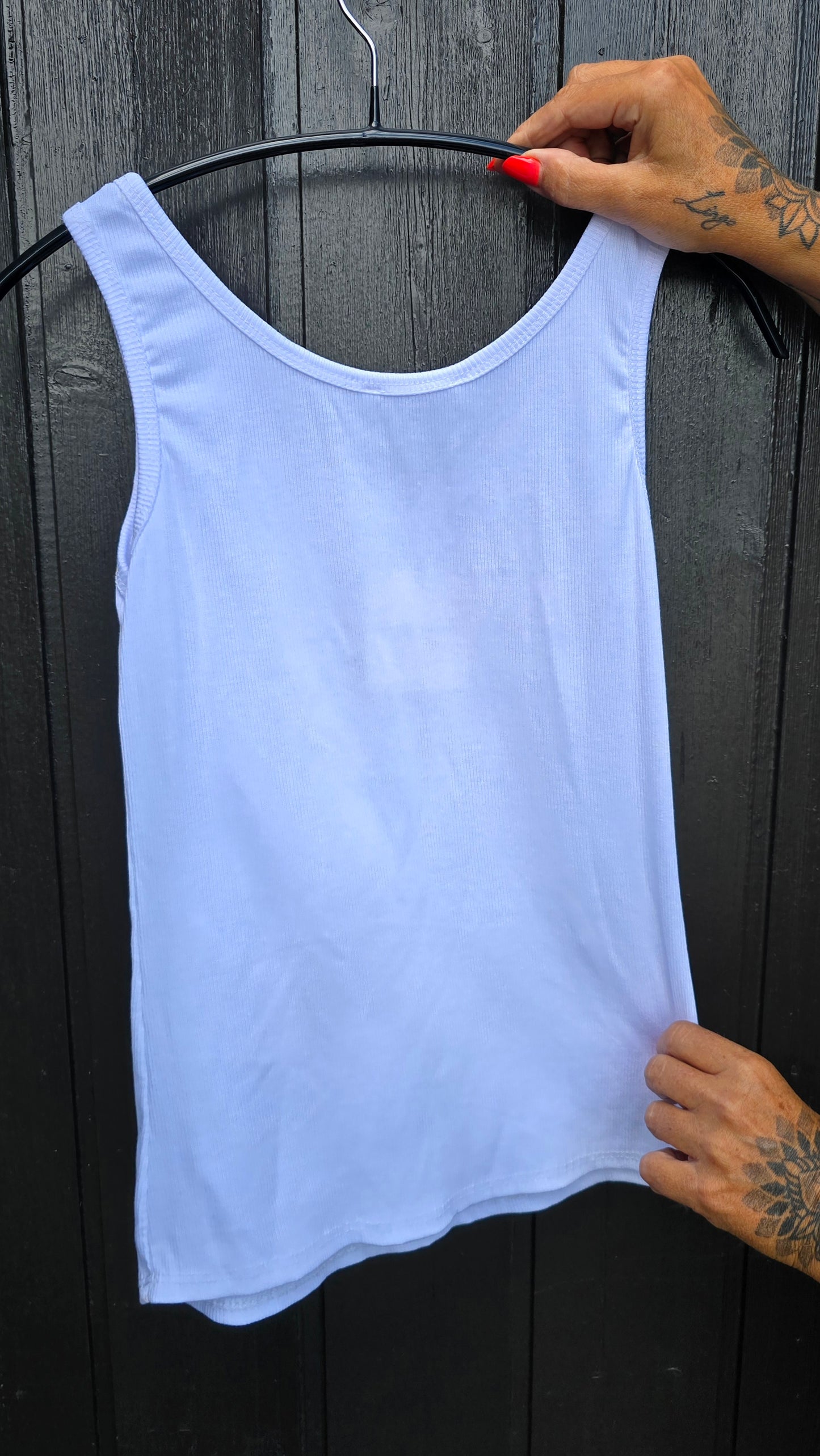 Zara top hvit