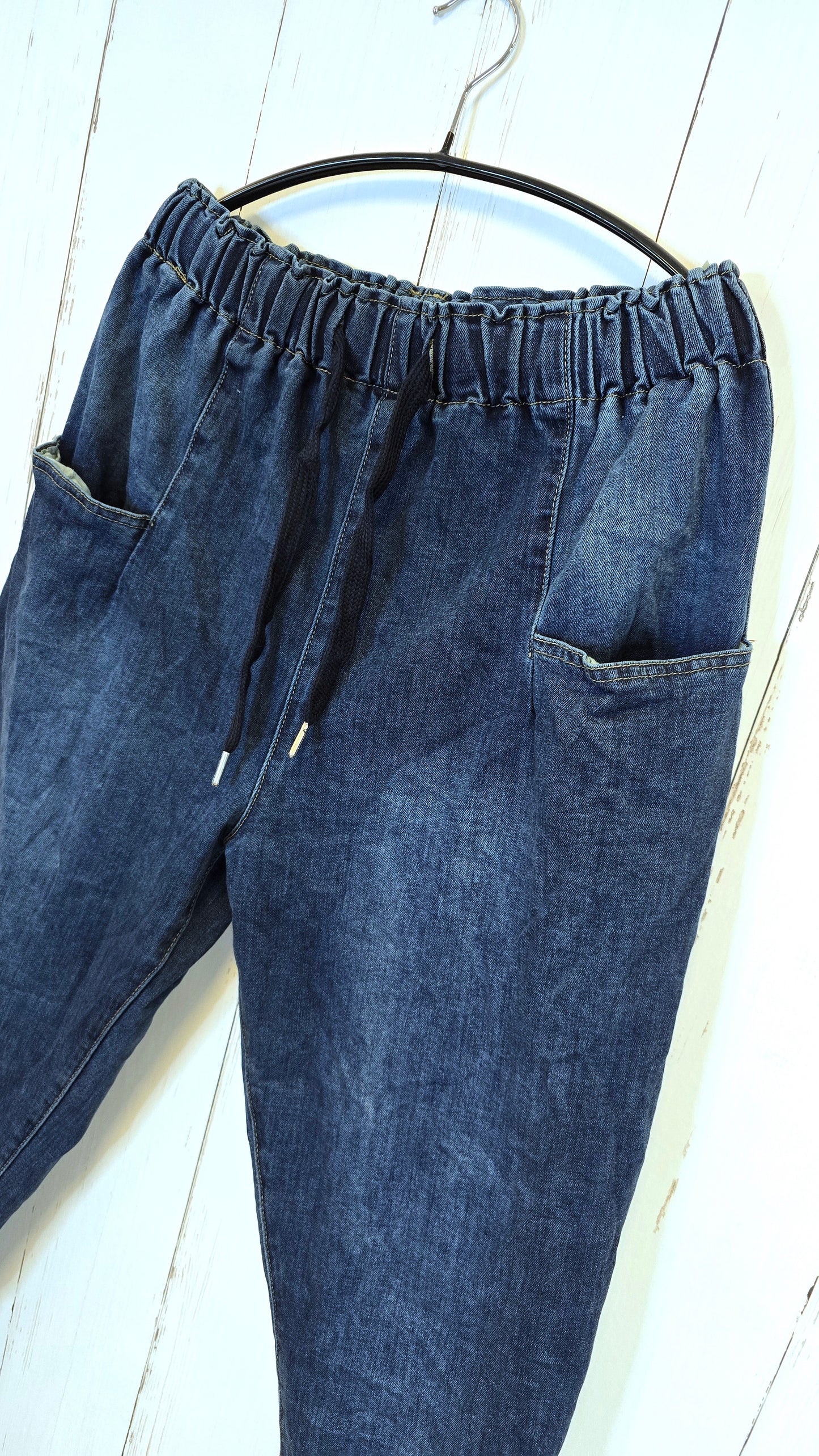 Dina jeans med strikk