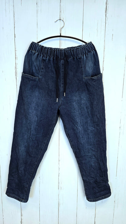 Dina jeans med strikk